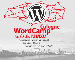 WordCamp Cologne Banner